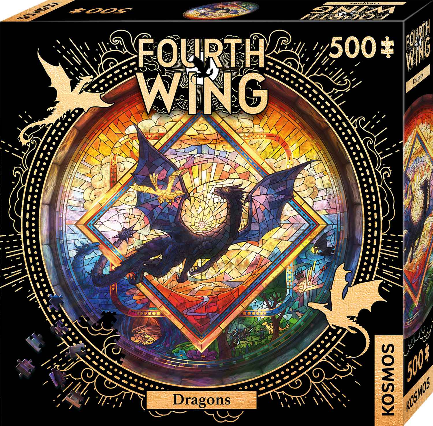 Puzzle: Fourth Wing - Dragons (500 Teile) 