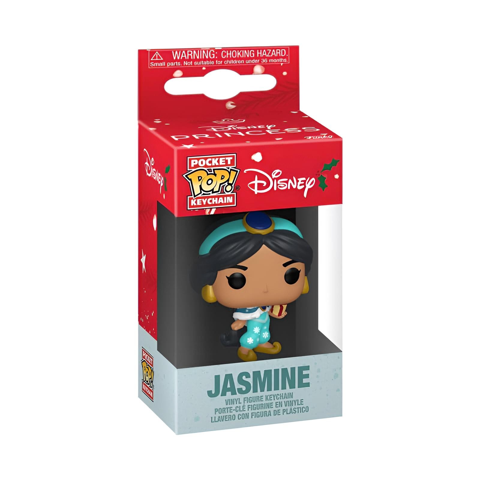 Disney Princess POP! Vinyl Schl&uuml;sselanh&auml;nger 4 cm Holiday Jasmine 