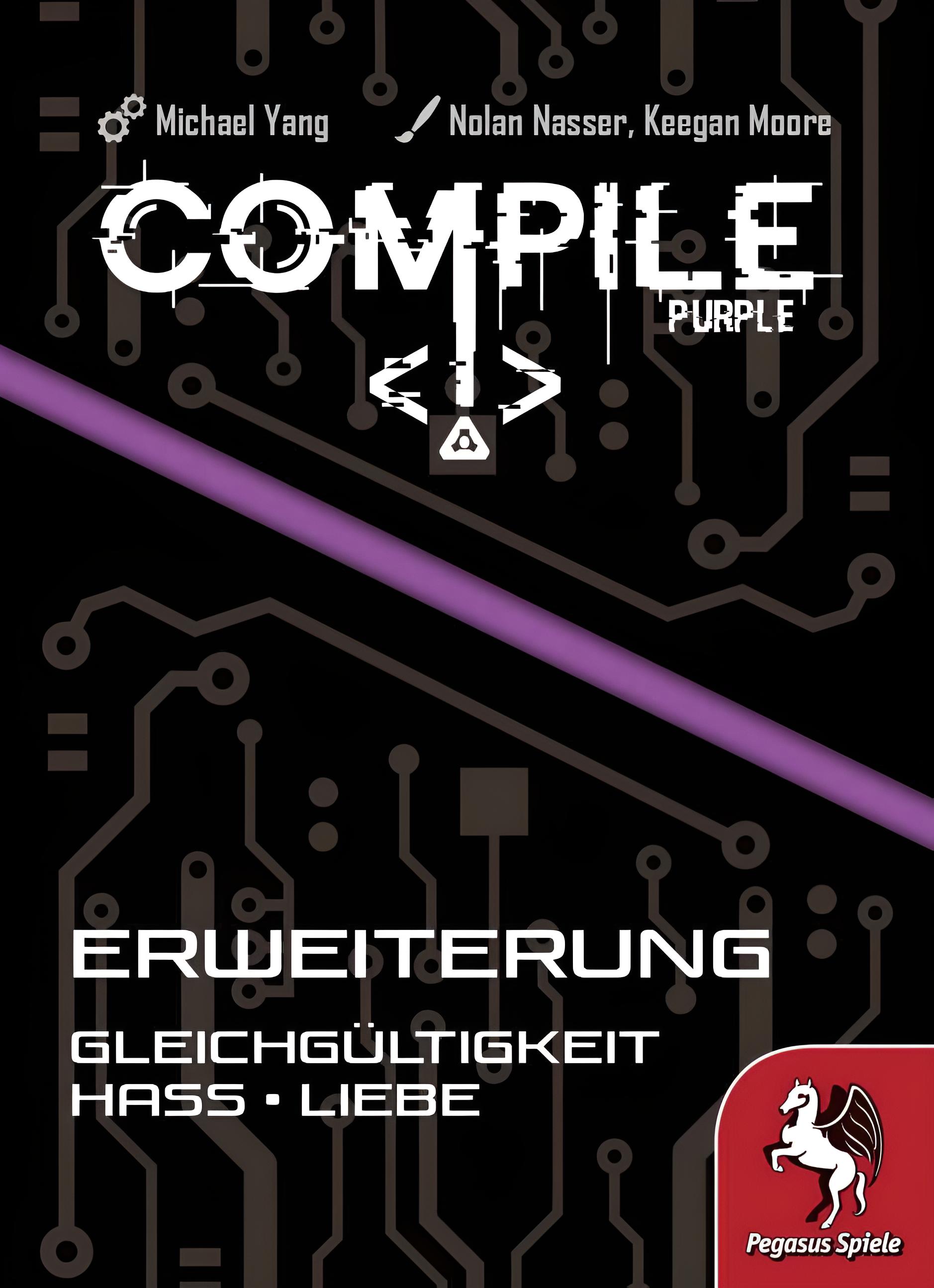 Compile (Purple Edition) - Gleichg&uuml;ltigkeit * Hass * Liebe [Erweiterung] - Bild 1