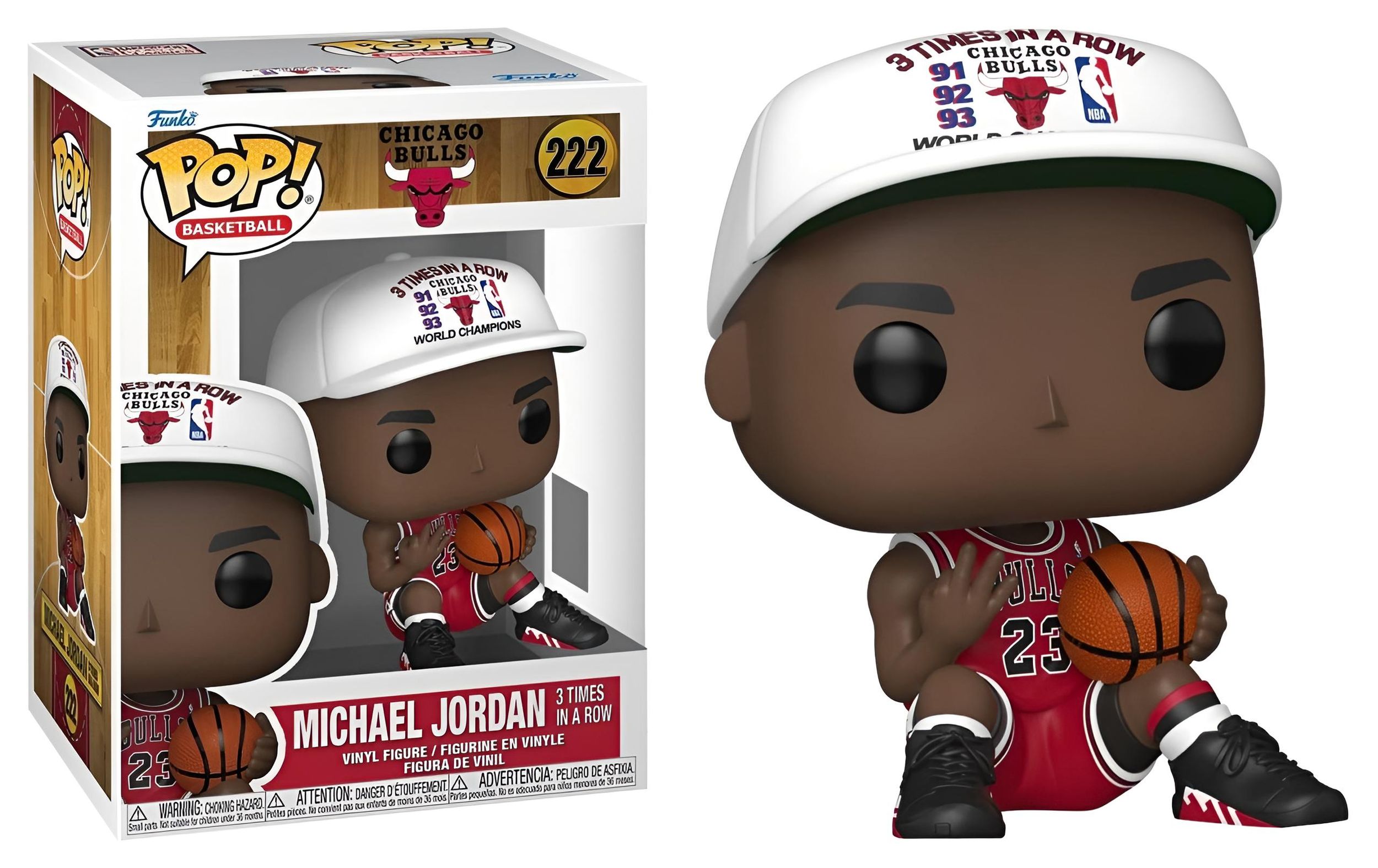 NBA - POP - Michael Jordan/Bulls 3 Times in a Row 