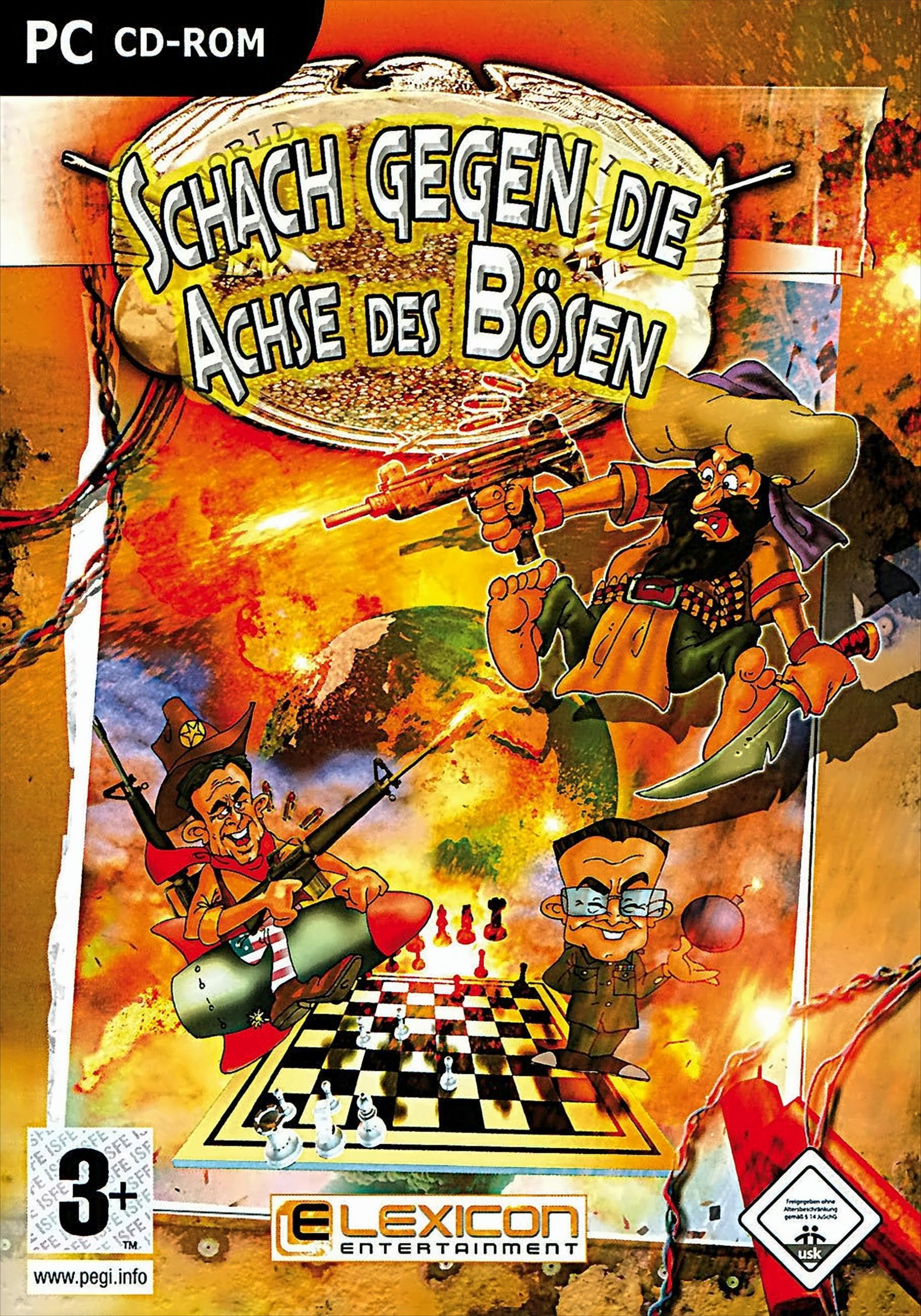 Schach gegen die Achse des B&ouml;sen 