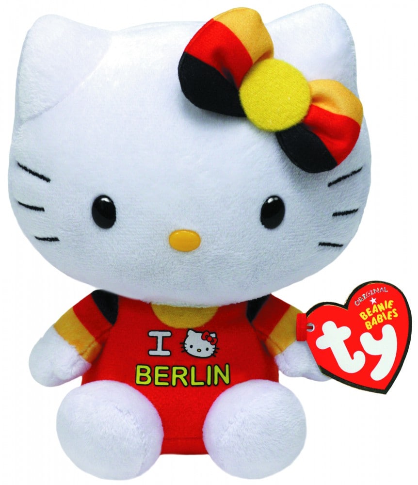 Hello Kitty Beanie Baybies - Berlin, 15cm 
