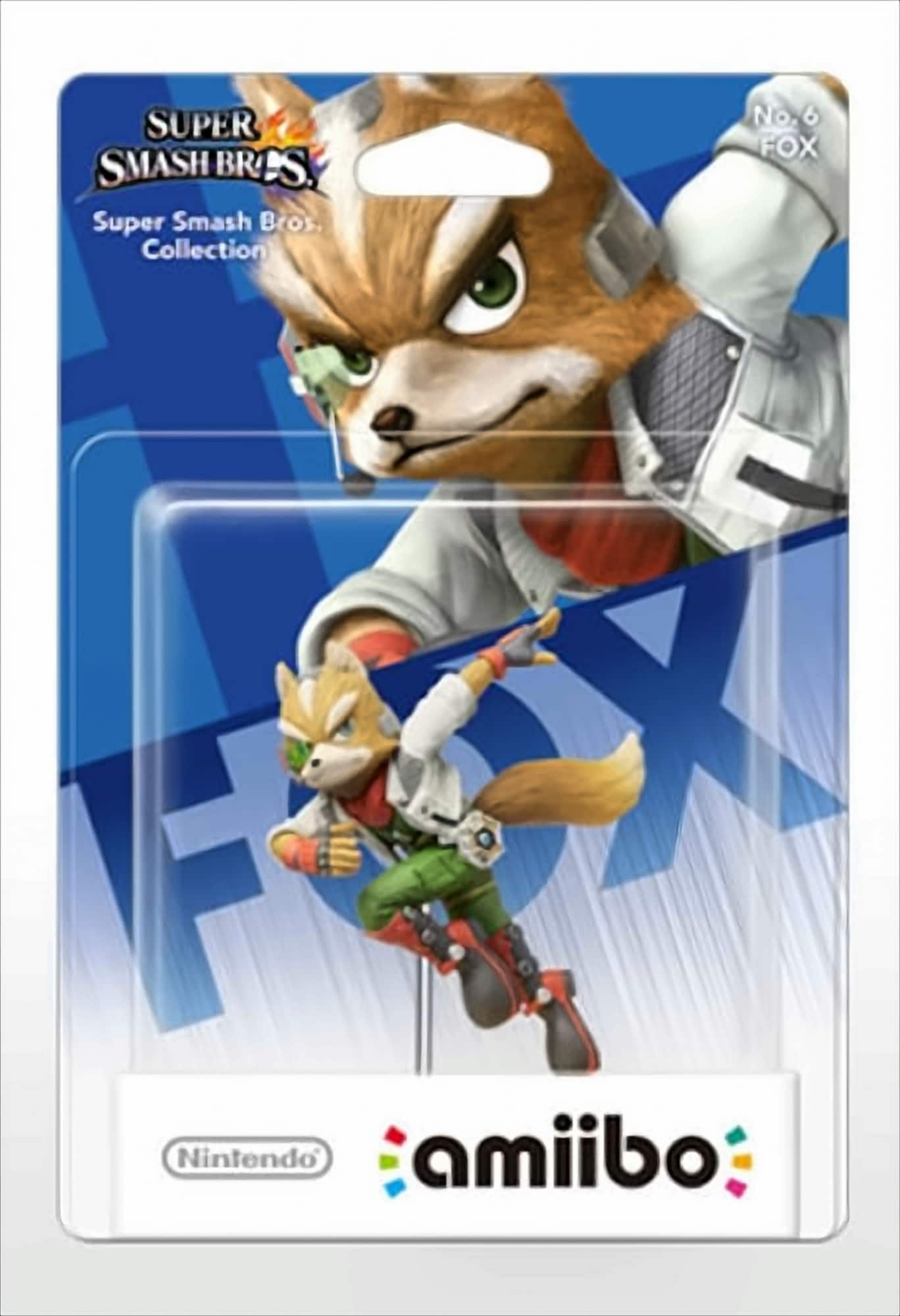 amiibo Smash Fox #6 Figur 