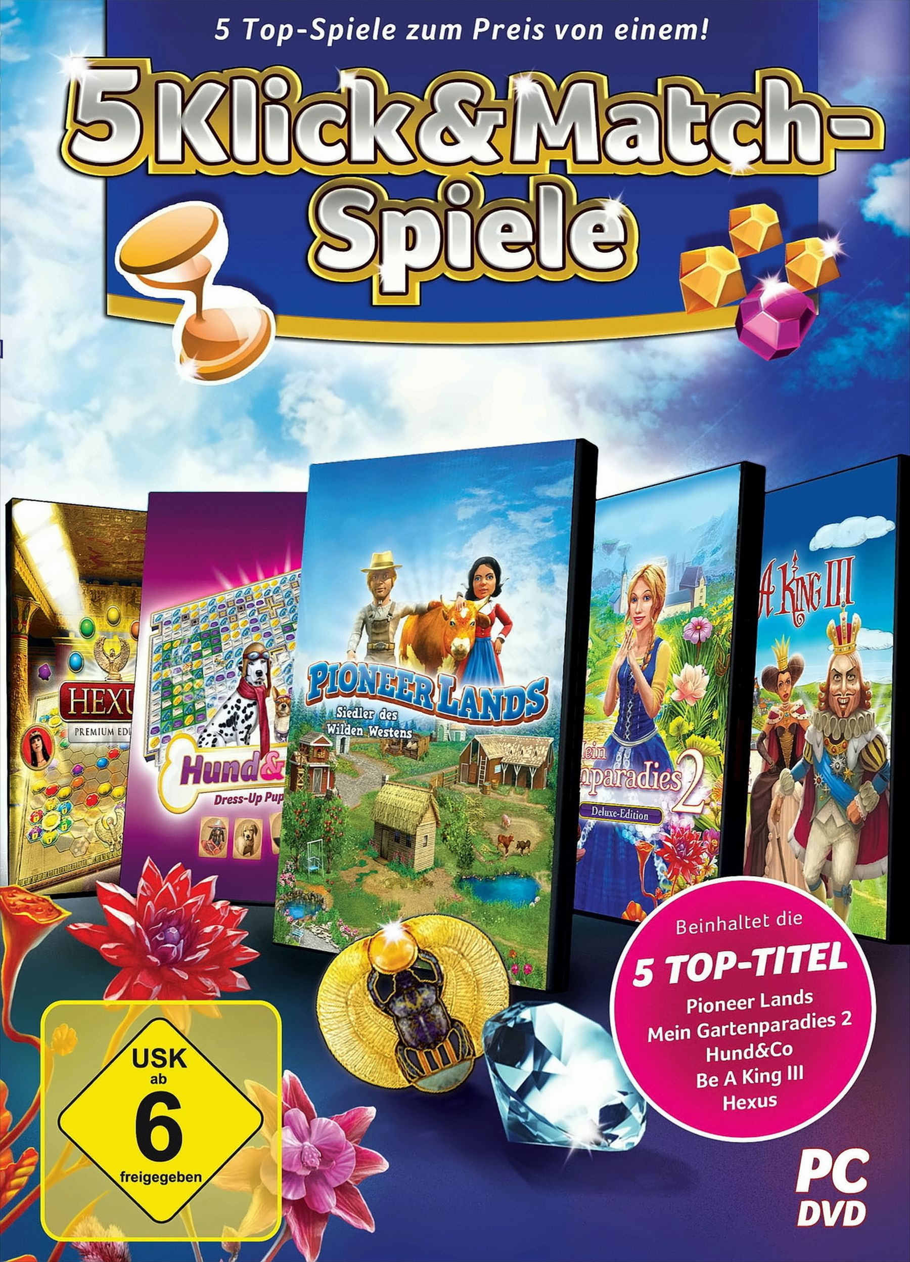 5 Klick & Match-Spiele 