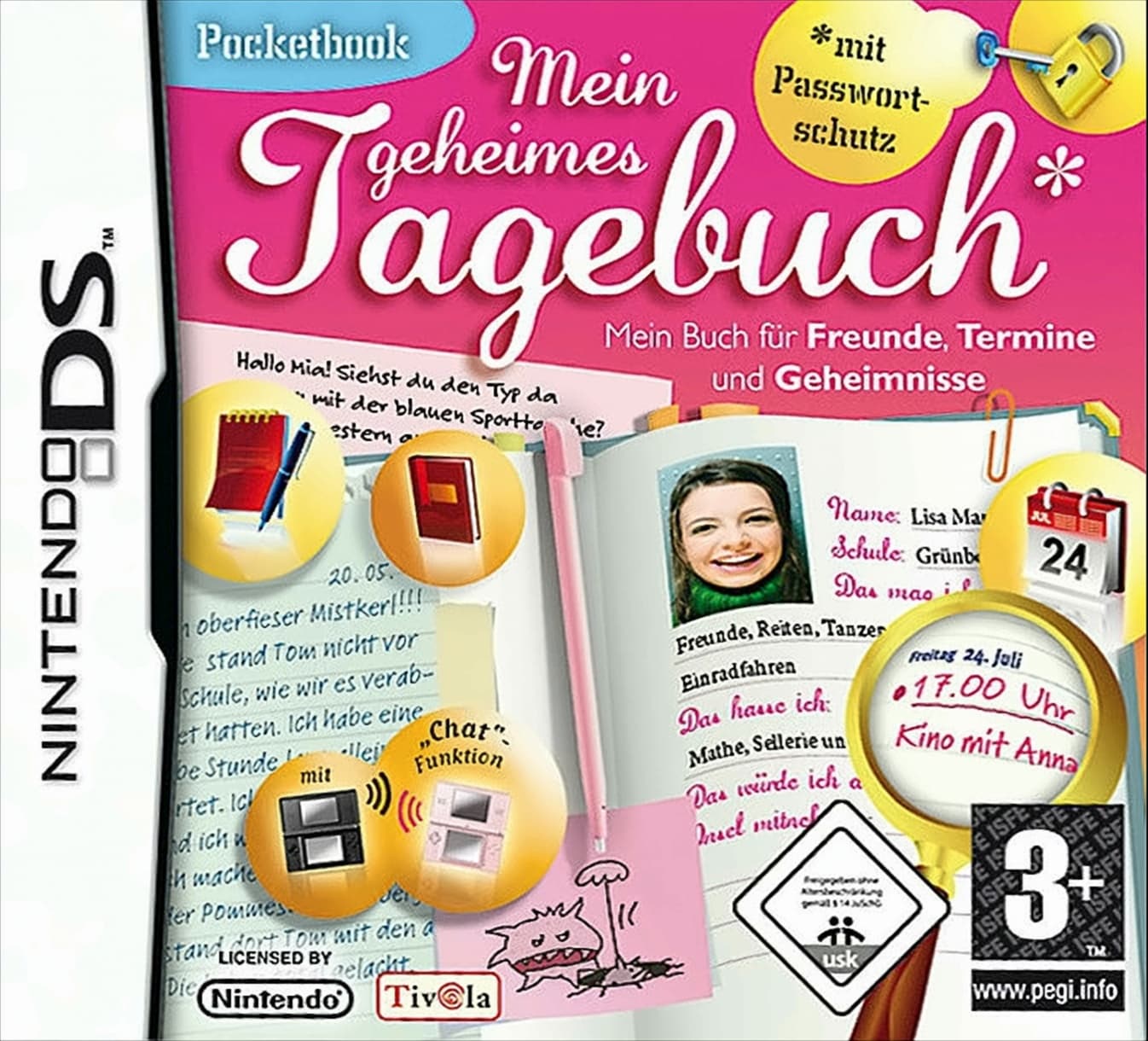 Pocketbook - Mein geheimes Tagebuch 