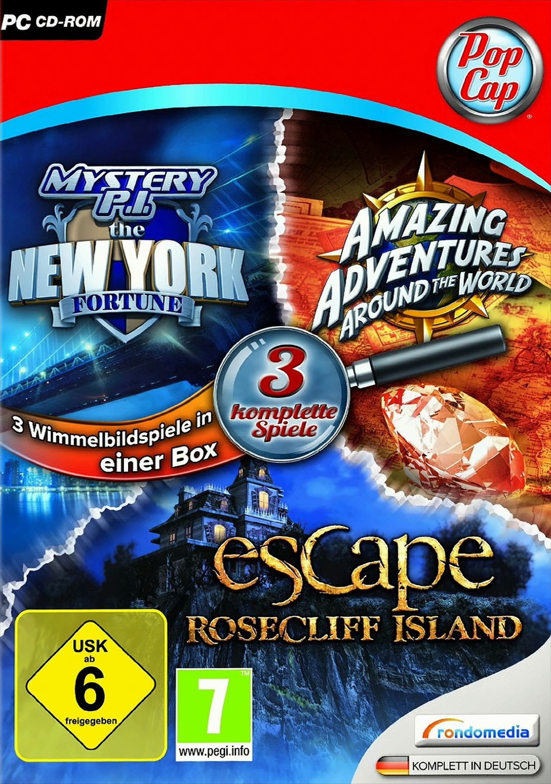 Die gro&szlig;e PopCap-Wimmelbildbox 