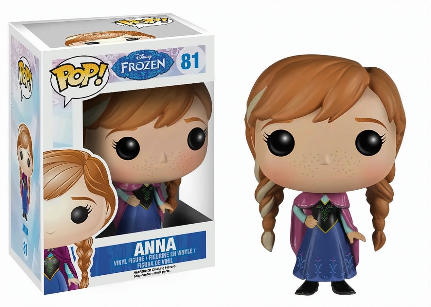 Funko Pop - Disney Die Eisk&ouml;nigin (Frozen) Anna 9cm 