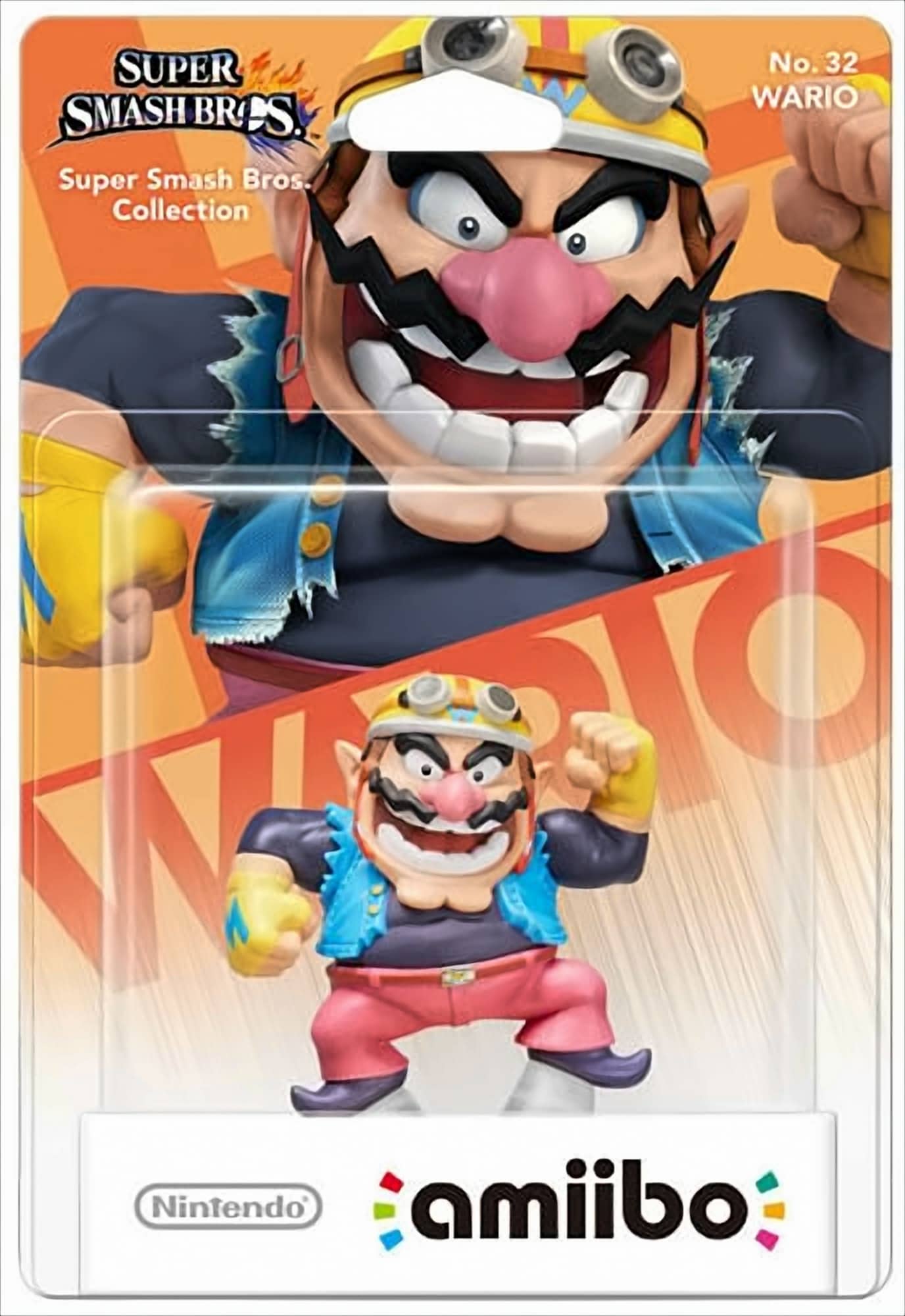 amiibo Smash Wario #32 Figur 
