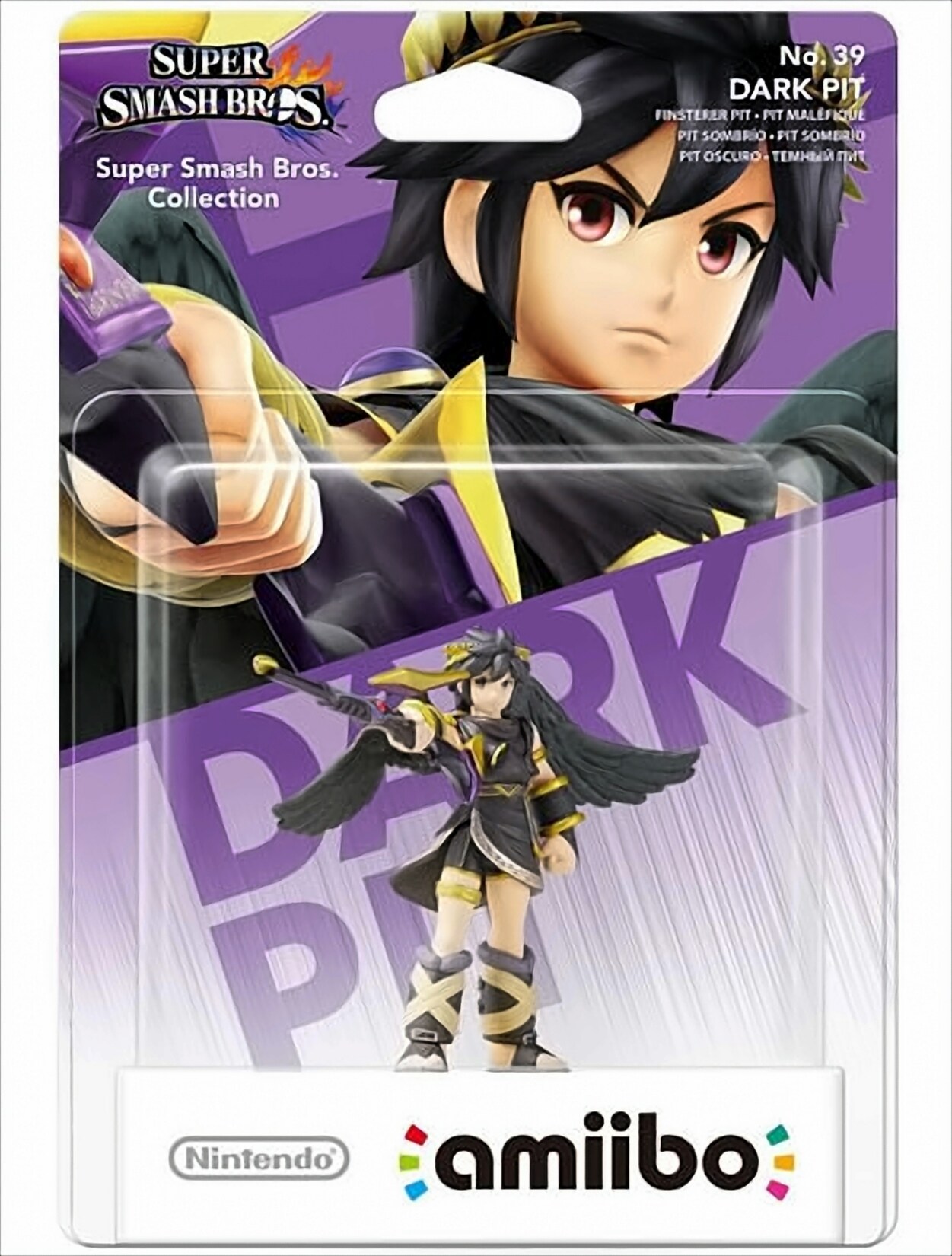 amiibo Smash Finsterer Pit #39 Figur