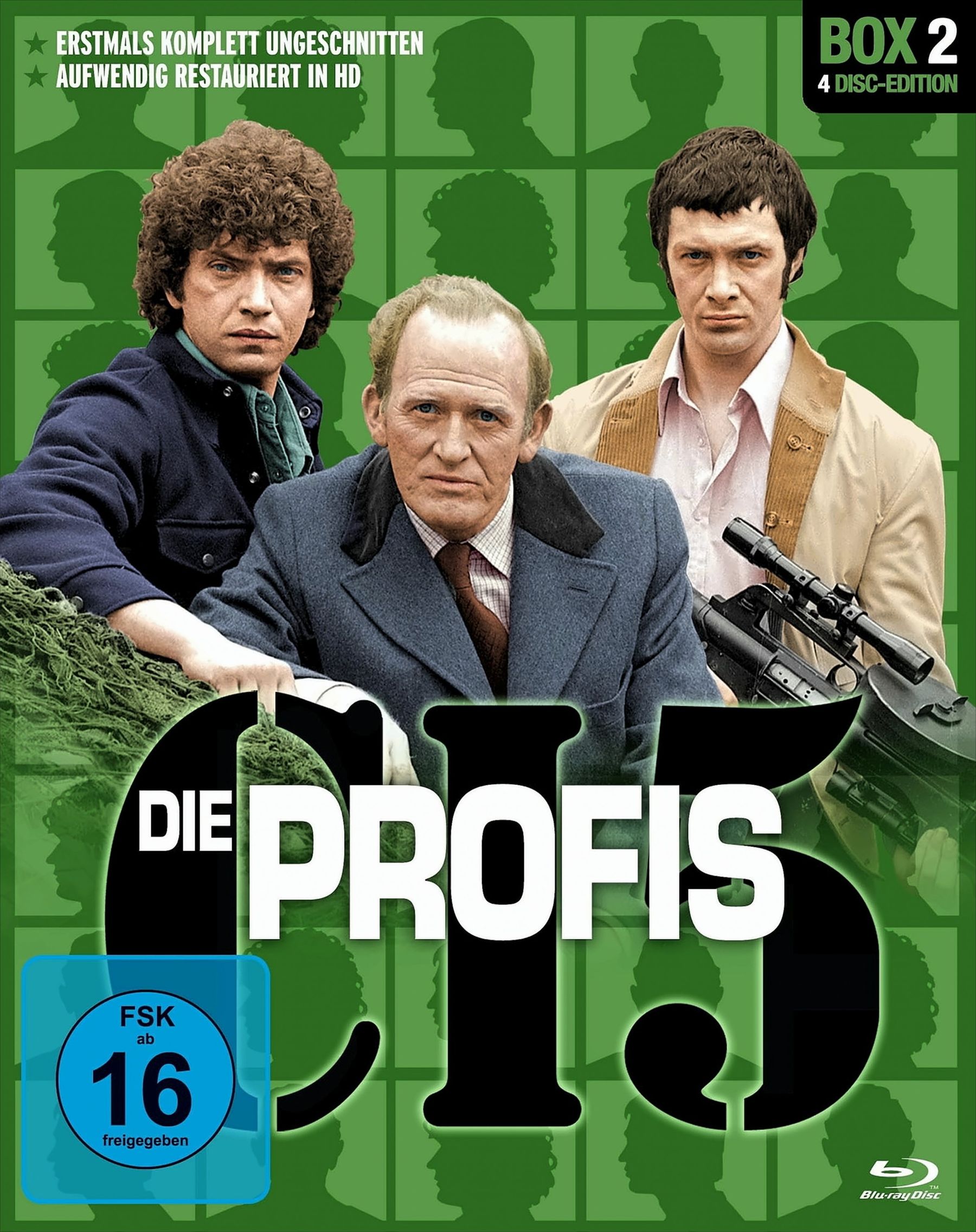 Die Profis - Box 2 (4 Blu-rays) 
