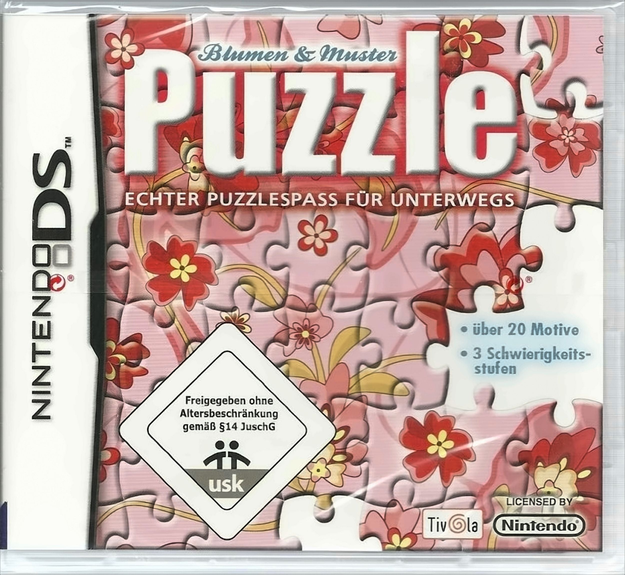 Puzzle: Blumen & Muster 