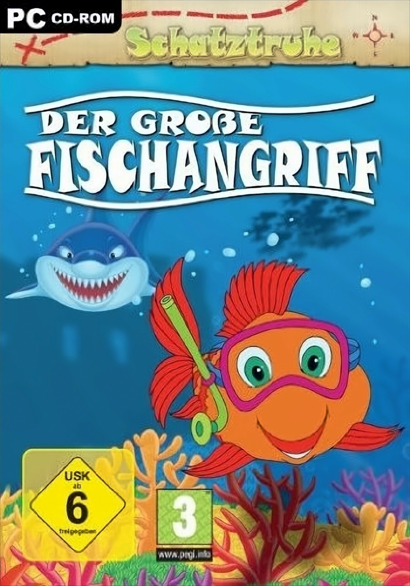 Schatztruhe: Der gro&szlig;e Fischangriff 