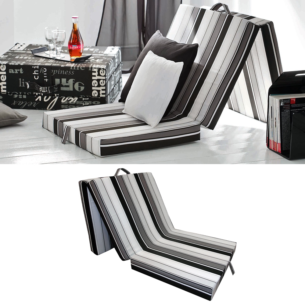 VitaliSpa Klappmatratze Faltmatratze Reisematratze G&auml;stebett Bett 190x70x10cm 