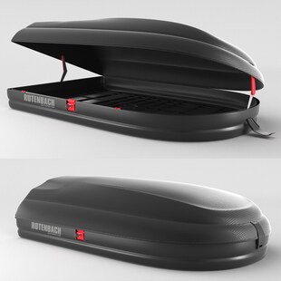 Dachbox Gepäckbox Gepäck Dachkoffer Auto Dach Box Autobox 320 L 