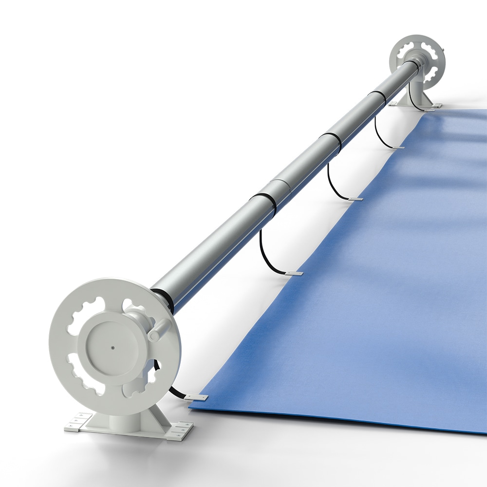 Pool Aufroller Aufrollvorrichtung f&uuml;r Solarfolie Poolabdeckung 