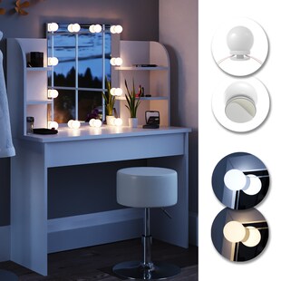 VICCO LED-Beleuchtung FÜR Schminktisch Frisiertisch Lichter für Make-Up 