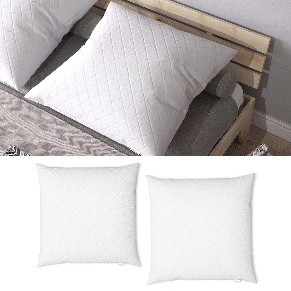 VitaliSpa Kopfkissen Microfaser Bettkissen f&uuml;r Allergiker geeignet Set 80x80 cm 