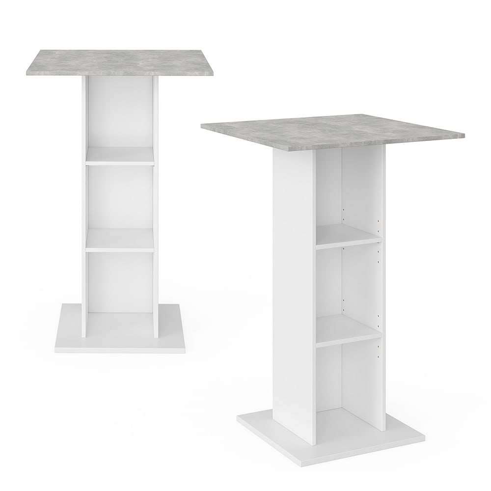 Vicco Bartisch Rodeo Bartresen Stehtisch Tisch Tresentisch Loungetisch Weiß Beton