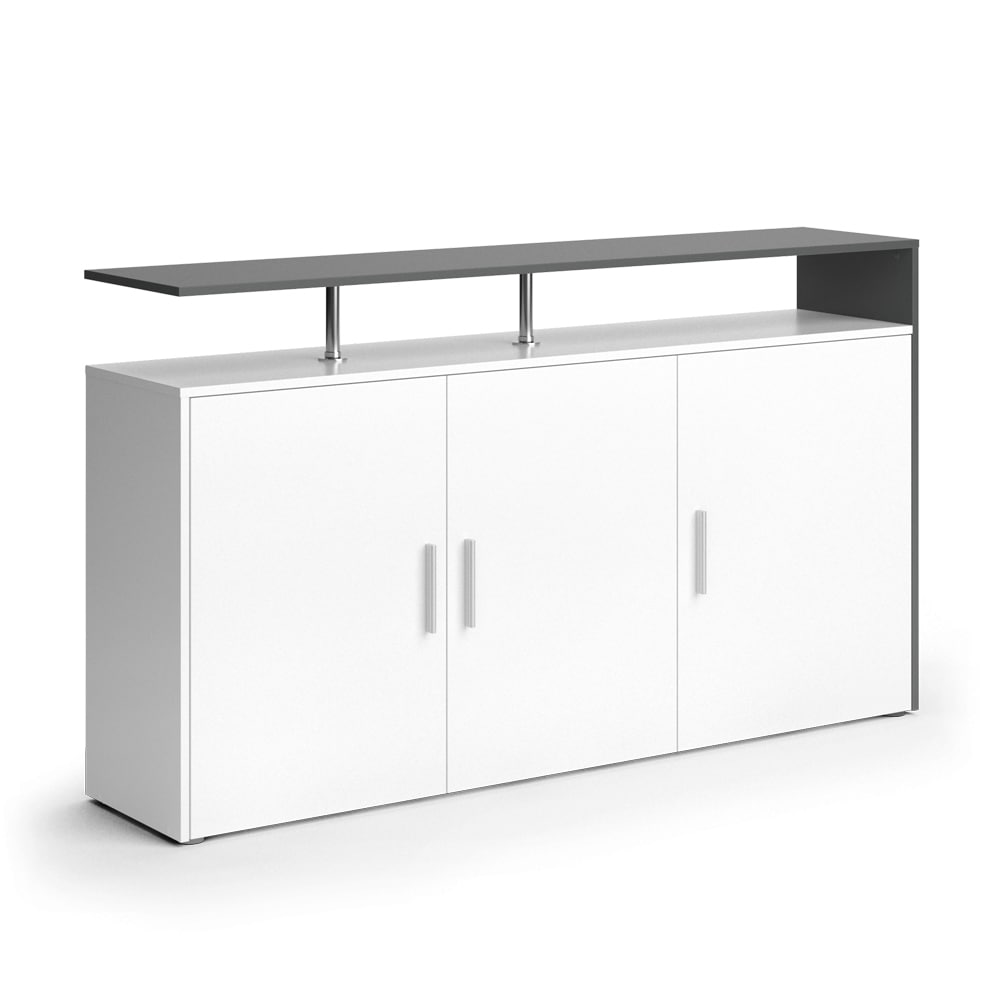 VICCO Sideboard AMATO Kommode Schrank Wei&szlig; Anrichte Fernsehschrank TV 