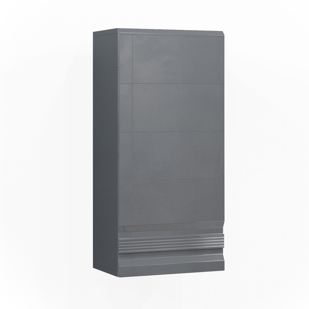 VICCO Bad H&auml;ngeschrank FREDDY anthrazit hochglanz Wandschrank Badschrank 