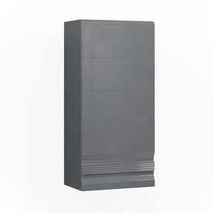 VICCO Bad Hängeschrank FREDDY anthrazit hochglanz Wandschrank Badschrank 