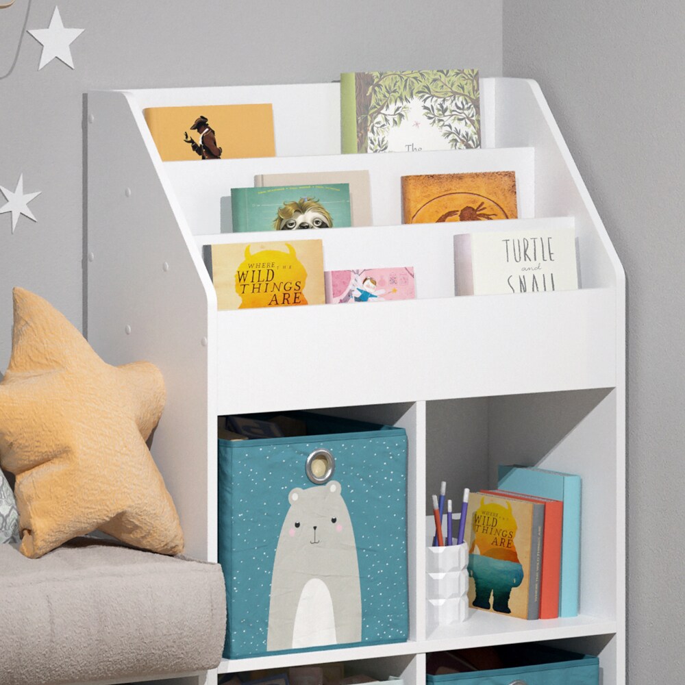 Vicco Luigi Boekenrek - 72 x 96.2 cm met vouwboxen Wit