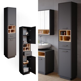 Vicco Badschrank Hochschrank Badezimmerschrank Beatrice Badregal Badmöbel Regal 