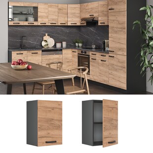 VICCO Küchenschrank Hängeschrank 40 cm R-Line Anthrazit 