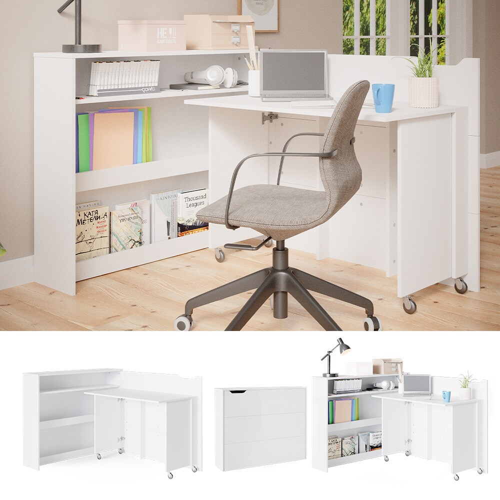 Vicco Schreibtisch Franko Arbeitstisch Computertisch PC-Tisch Klappschreibtisch 