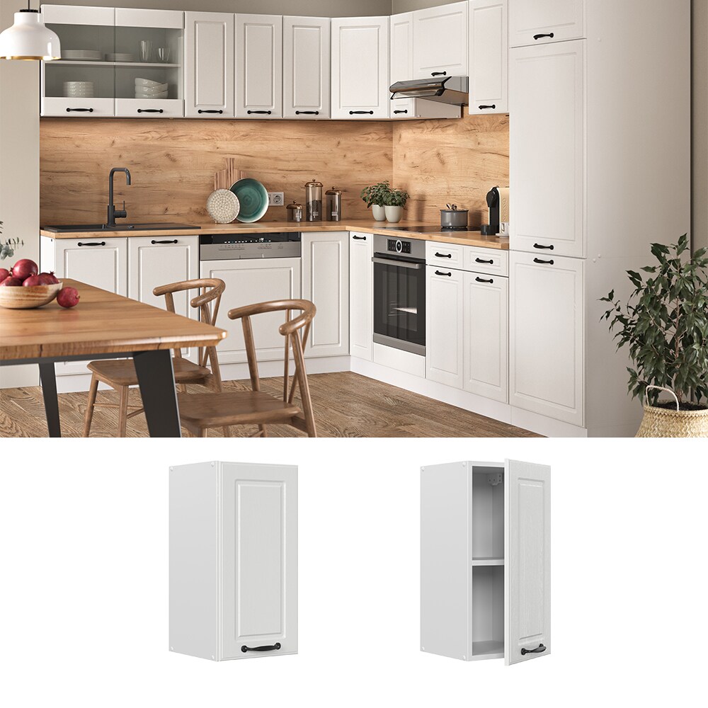 Vicco H&auml;ngeschrank 30 cm Wei&szlig; K&uuml;chenschrank H&auml;ngeschrank K&uuml;chenzeile R-Line 