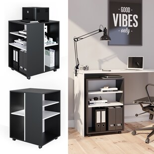 Vicco Rollcontainer Bürocontainer Büroschrank Schreibtisch Aktenschrank ANT 