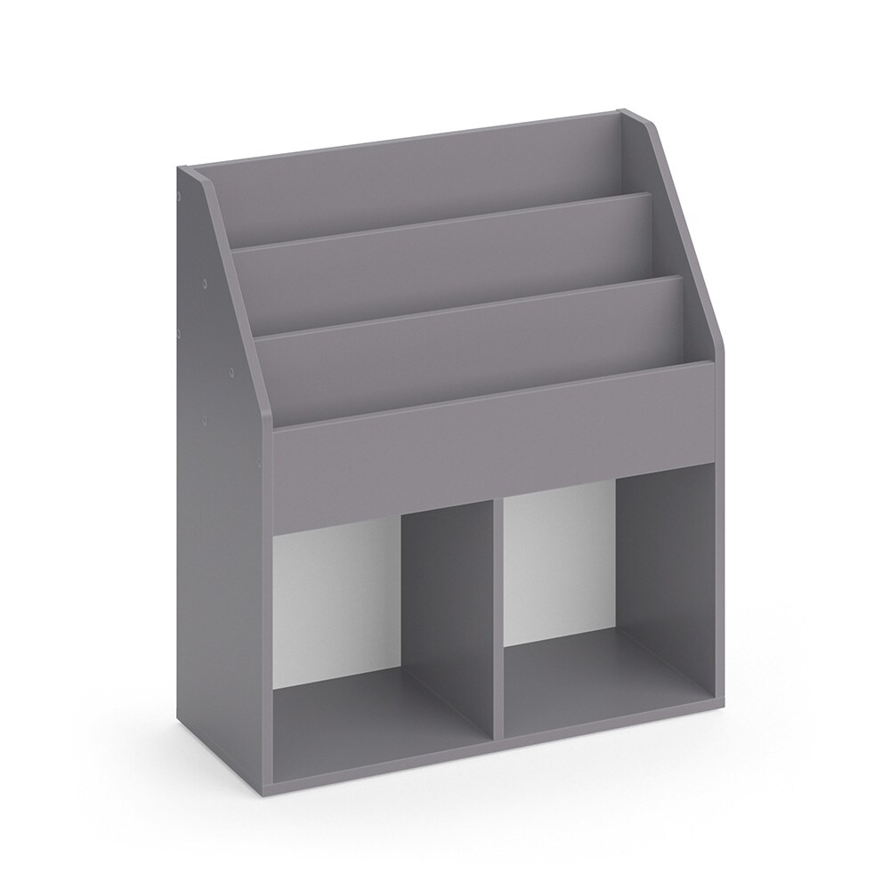 Vicco Kinderregal B&uuml;cherregal Aufbewahrungsregal Luigi Grau Spielzeugablage 