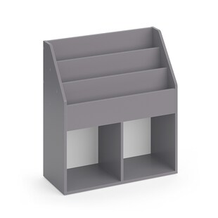 Vicco Kinderregal Bücherregal Aufbewahrungsregal Luigi Grau Spielzeugablage 