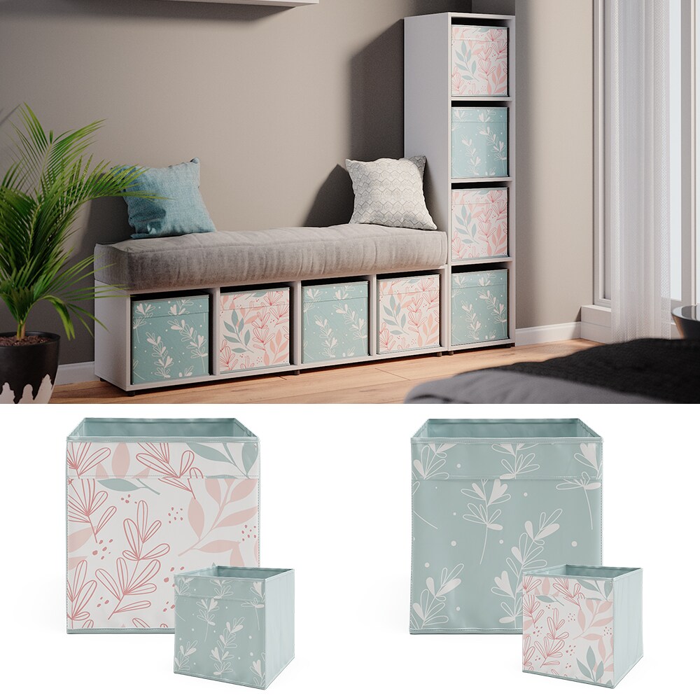 Vicco Raumteiler W&uuml;rfelregal Standregal Ludus Wei&szlig; Faltbox Wohnzimmer Regal 36x145 cm modern Ablage 4 F&auml;cher Dekoregal Ordnerregal Aufbewahrung 