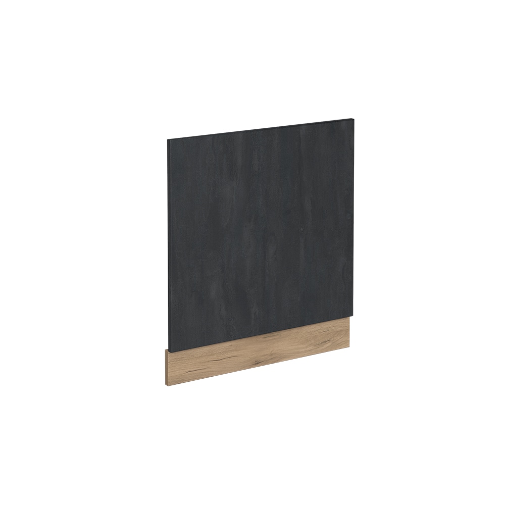 Vicco Geschirrsp&uuml;lerblende R-Line Schwarz Beton Eiche 60 cm ohne Arbeitsplatte 