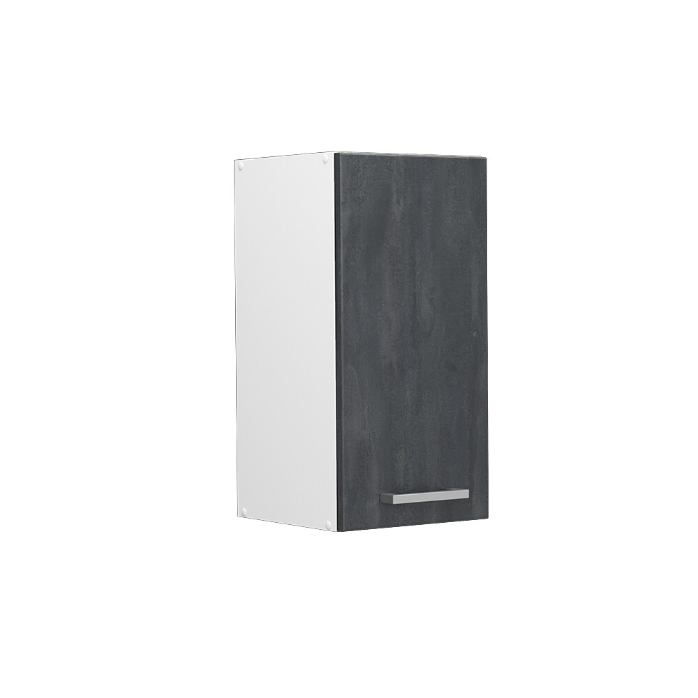 Vicco H&auml;ngeschrank R-Line Schwarz Beton Wei&szlig; 30 cm 