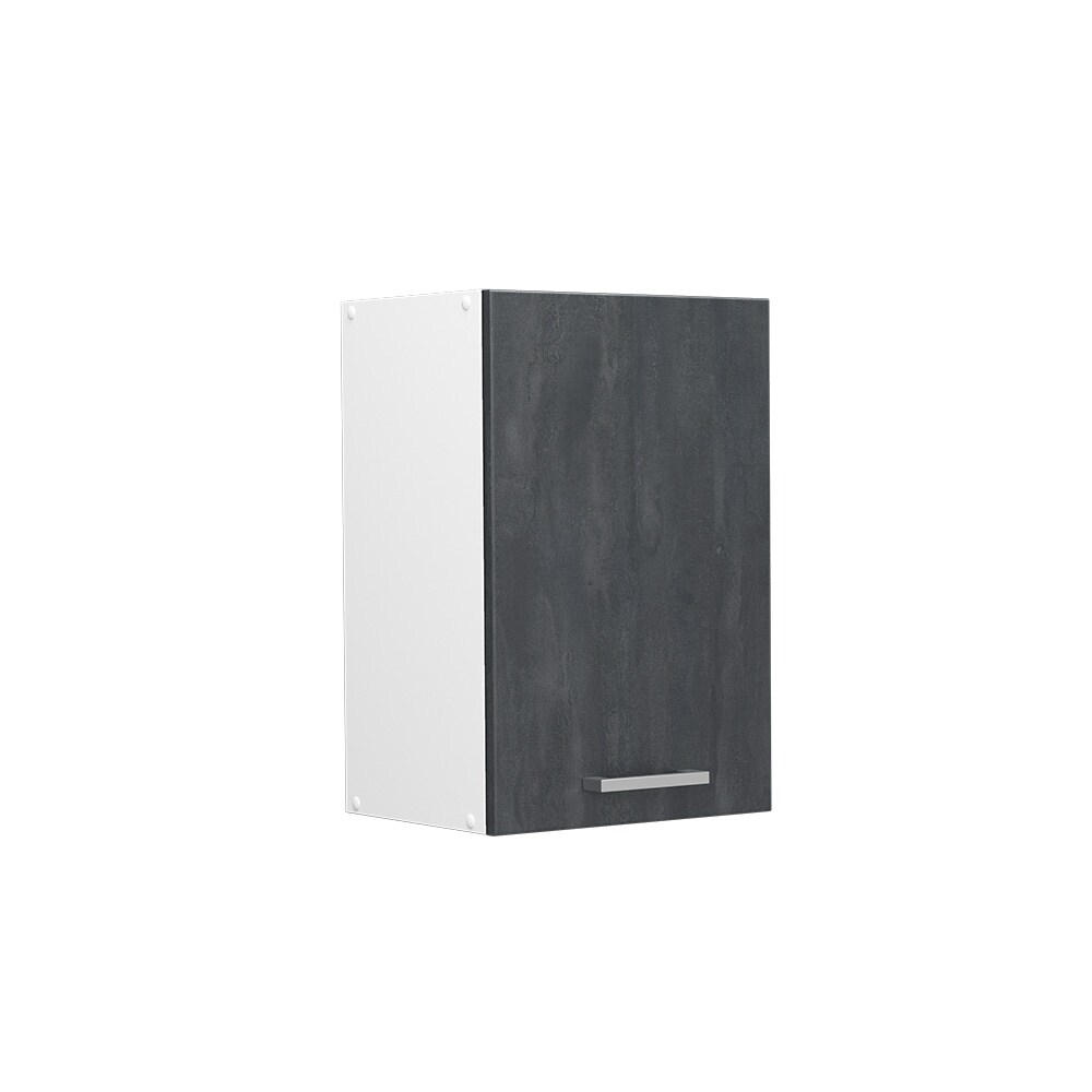 Vicco H&auml;ngeschrank R-Line Schwarz Beton Wei&szlig; 40 cm 