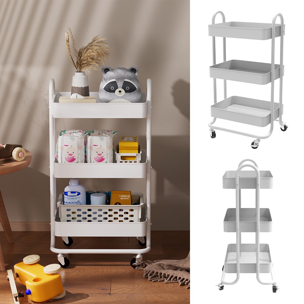 Vicco Rollregal Tron Wei&szlig; 45,9 x 78,7 cm 