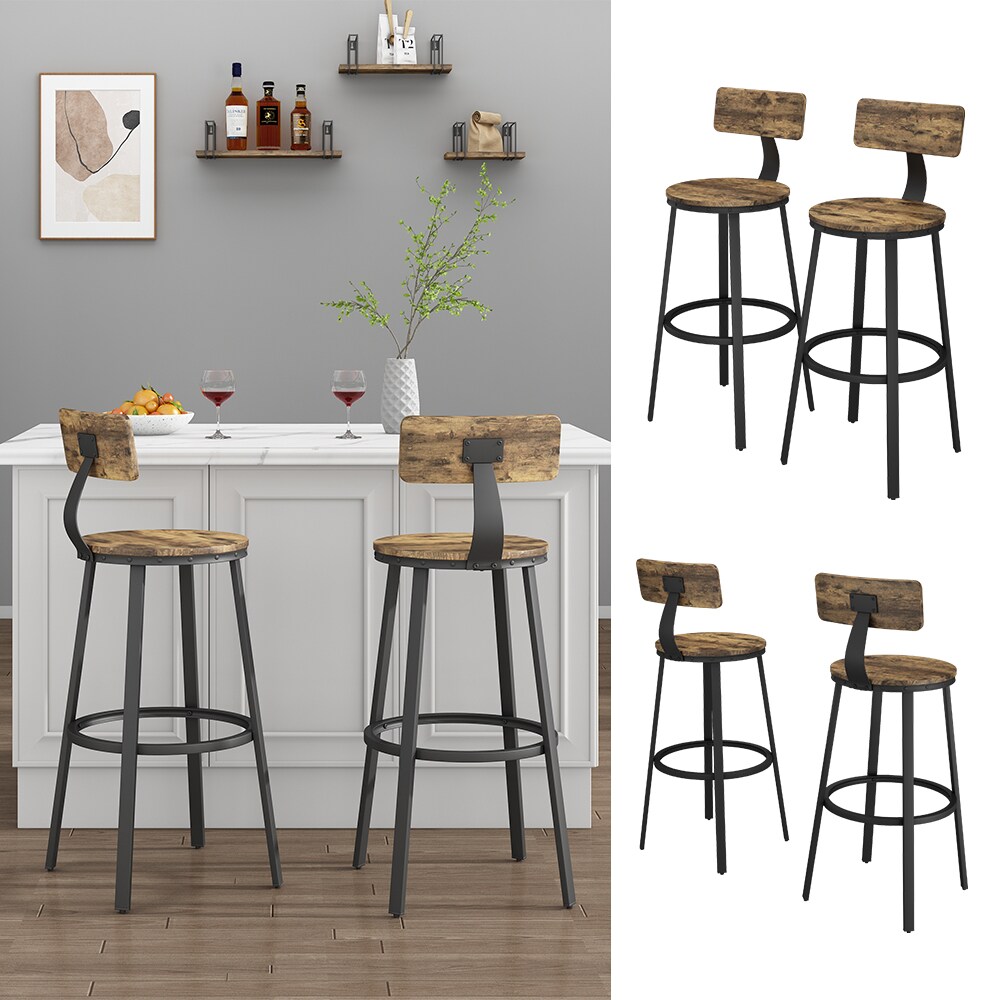 Vicco Barhocker-Set Caracas Eiche rustikal 37 x 102 cm 2 Teile 