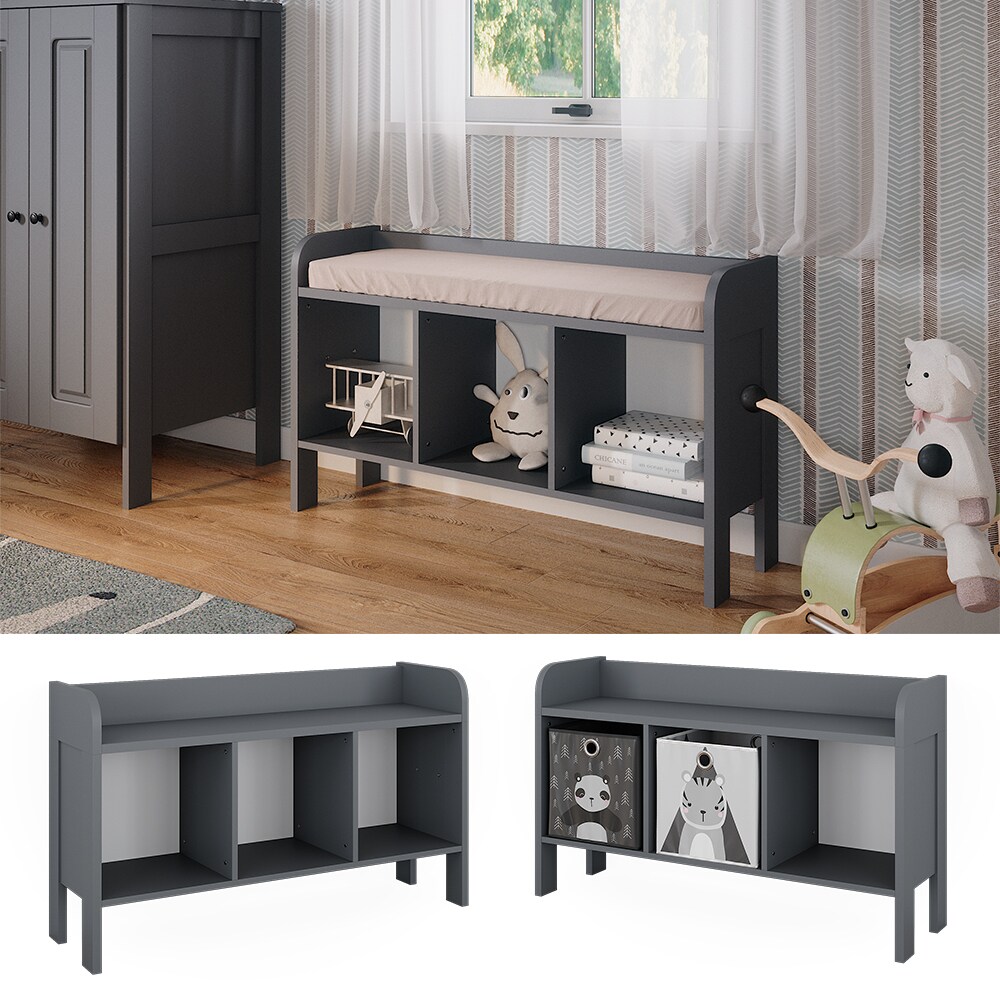 Vitalispa Sitzbank Ajaton Grau 107,2 x 63,8 cm 