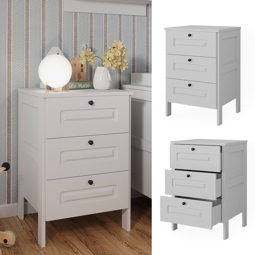 Vitalispa Kommode Ajaton Wei&szlig; 60 x 88,4 cm 