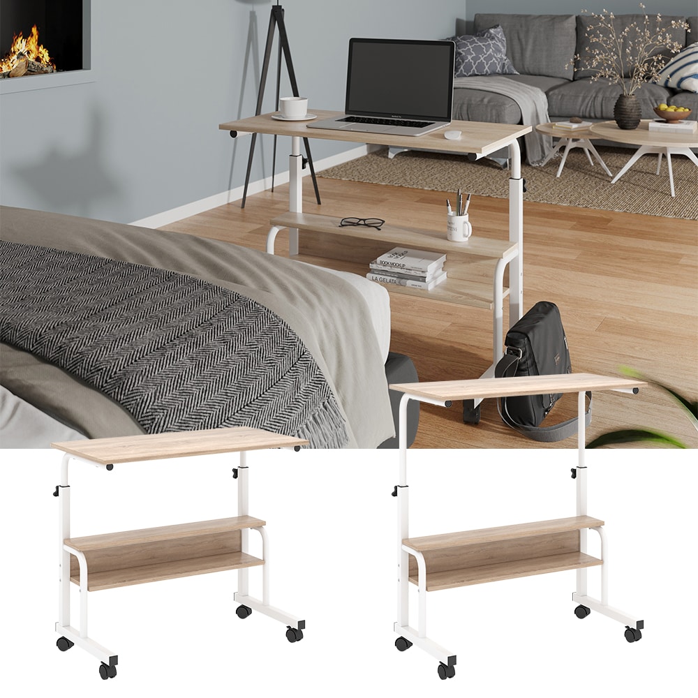 Vicco Schreibtisch Bica Wei&szlig; 80 x 40 cm 