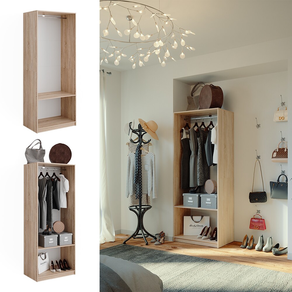 Vicco Kleiderschrank Elmo Sonoma 80 x 200 cm 