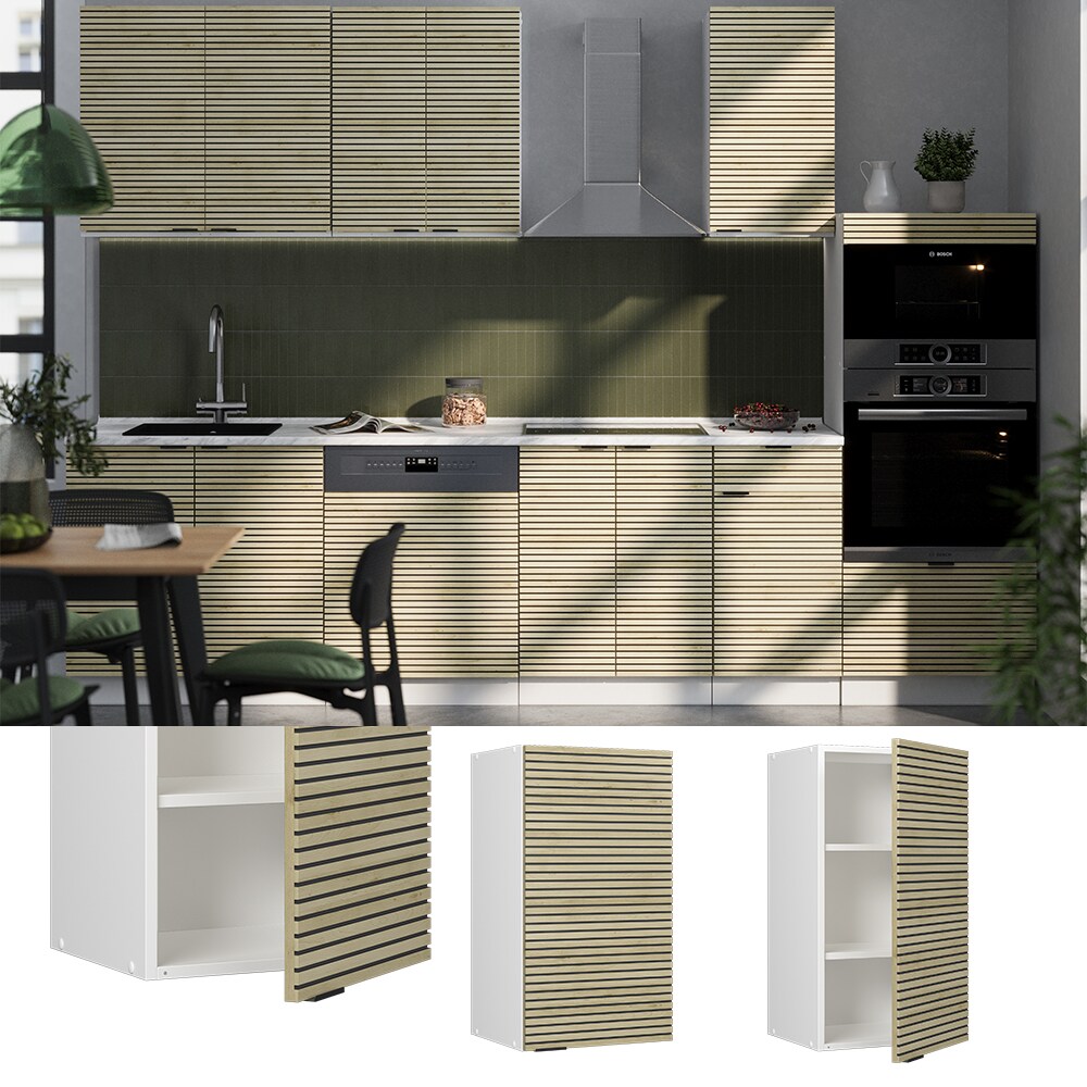 Vicco H&auml;ngeschrank Fame-Line Wei&szlig; Eiche gefr&auml;st 40 cm 