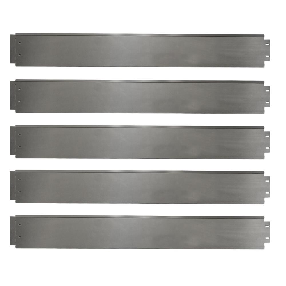 Rasenkante 5m 100x14cm verzinkt Beeteinfassung Beetumrandung Mähkante Metall Palisade