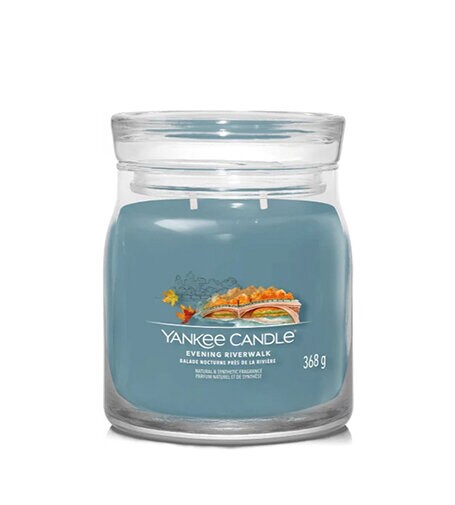 Yankee Candle Evening Riverwalk Signatur Kerze 368 g