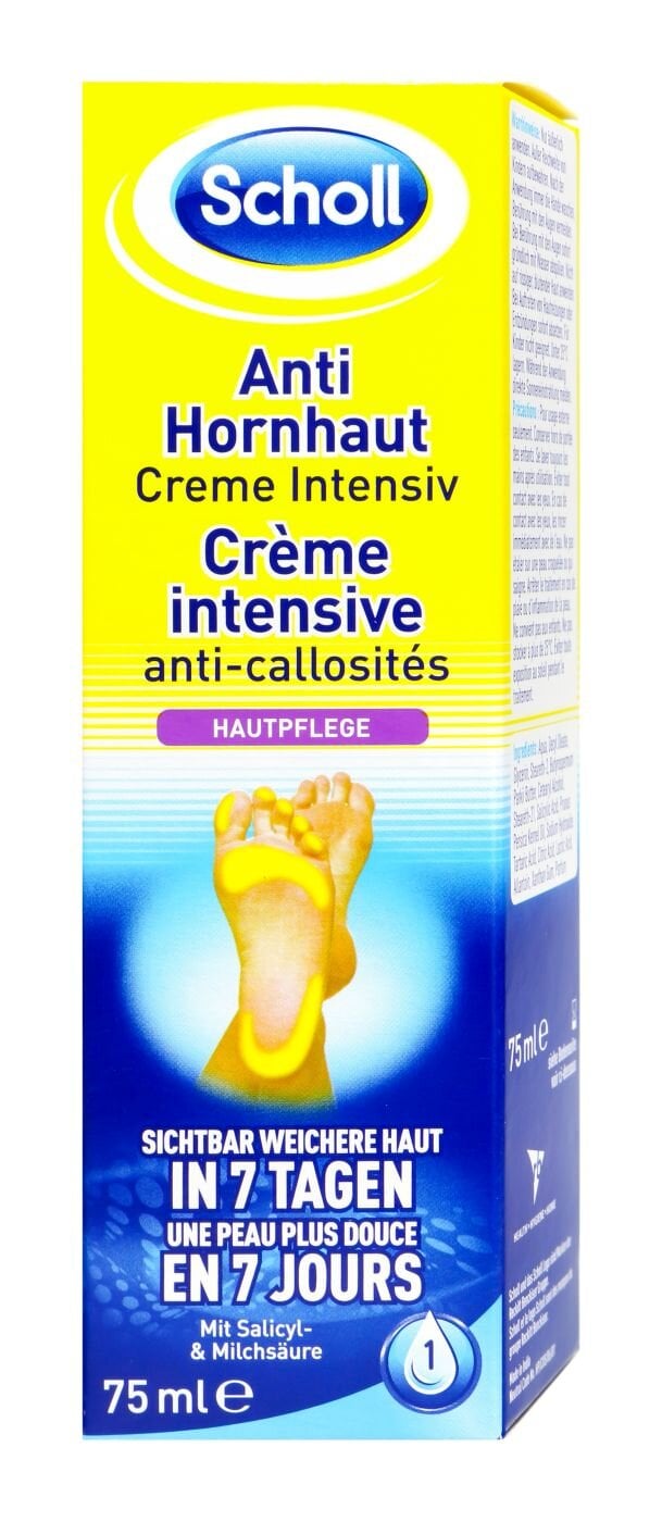 Scholl Anti-Hornhaut Intensiv Fu&szlig;creme 75,0 ml 