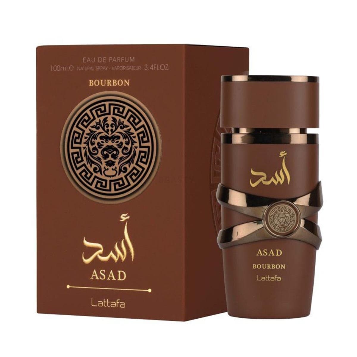 Lattafa Asad Bourbon Eau de Parfum f&uuml;r Herren 100 ml 