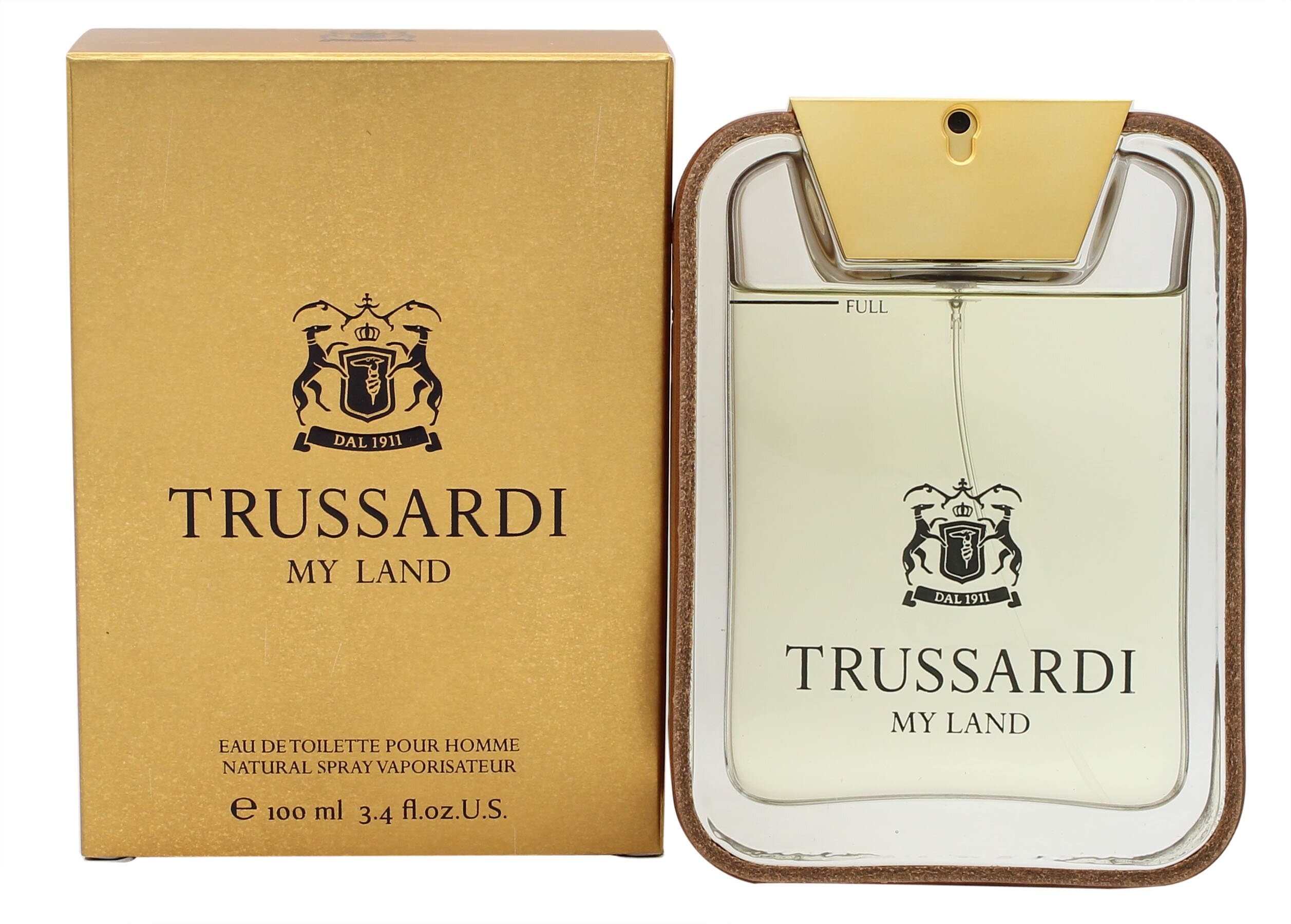 Trussardi My Land Eau De Toilette Spray 100ml 