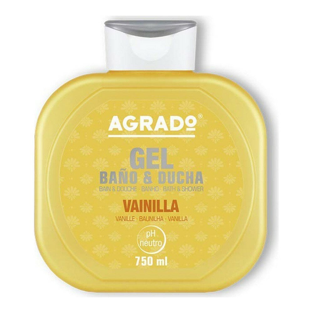 Agrado Gel Ba&ntilde;o y Ducha Vainilla 750ml 